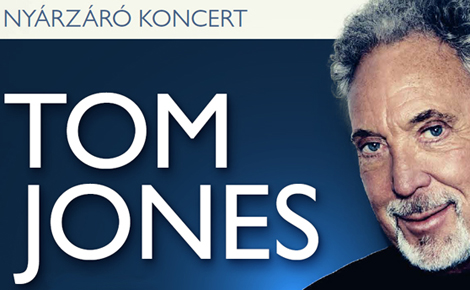 Tom Jones ad nyárzáró koncertet Győrött